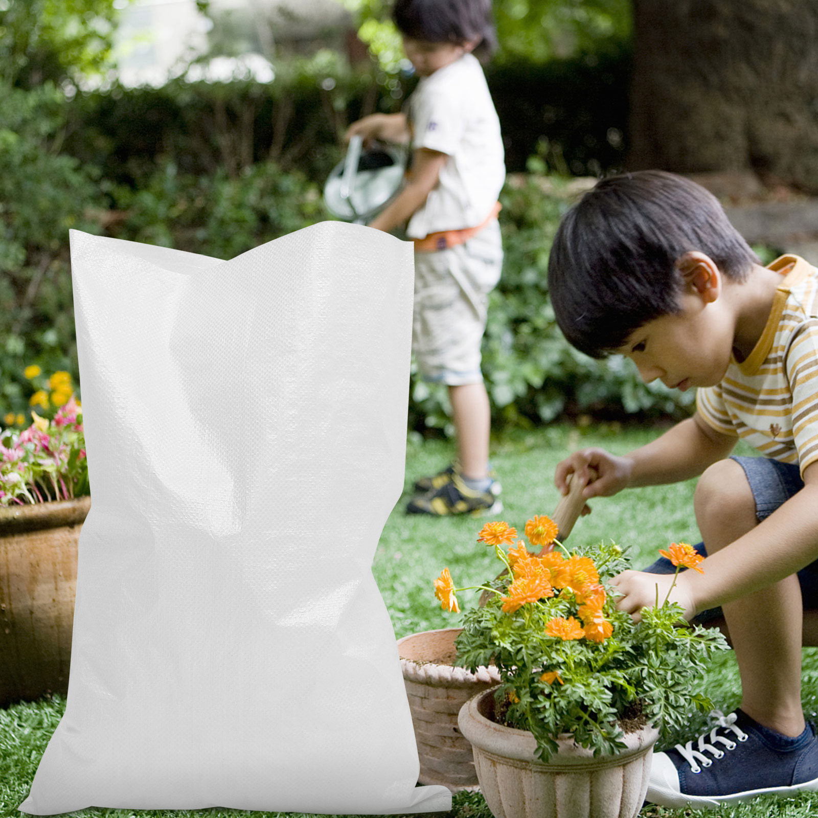 5Pcs Heavy Duty Waterproof Flo - Flood Barrier Bag 评论和价格