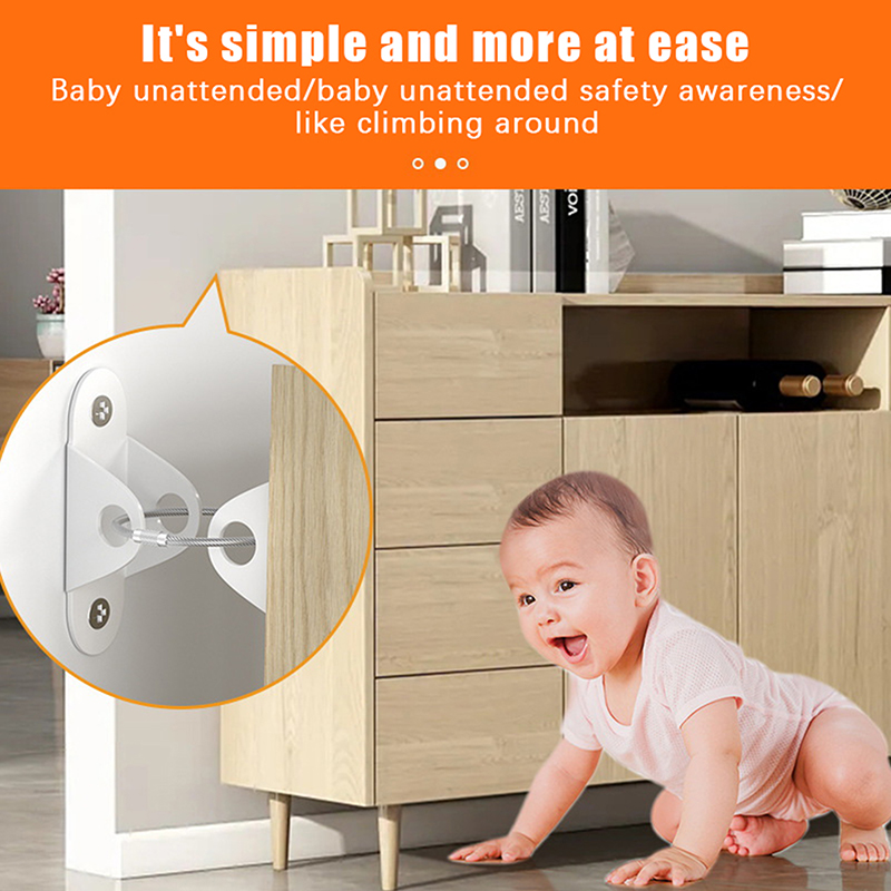 1Set Earthquake Proof Furnitur - Earthquake Anchor Strap 评论和价格