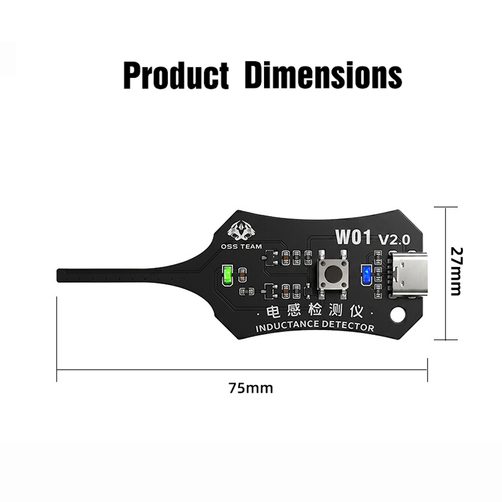 W01 Inductor Detector Tool Mot - Co Detector Plug 评论和价格