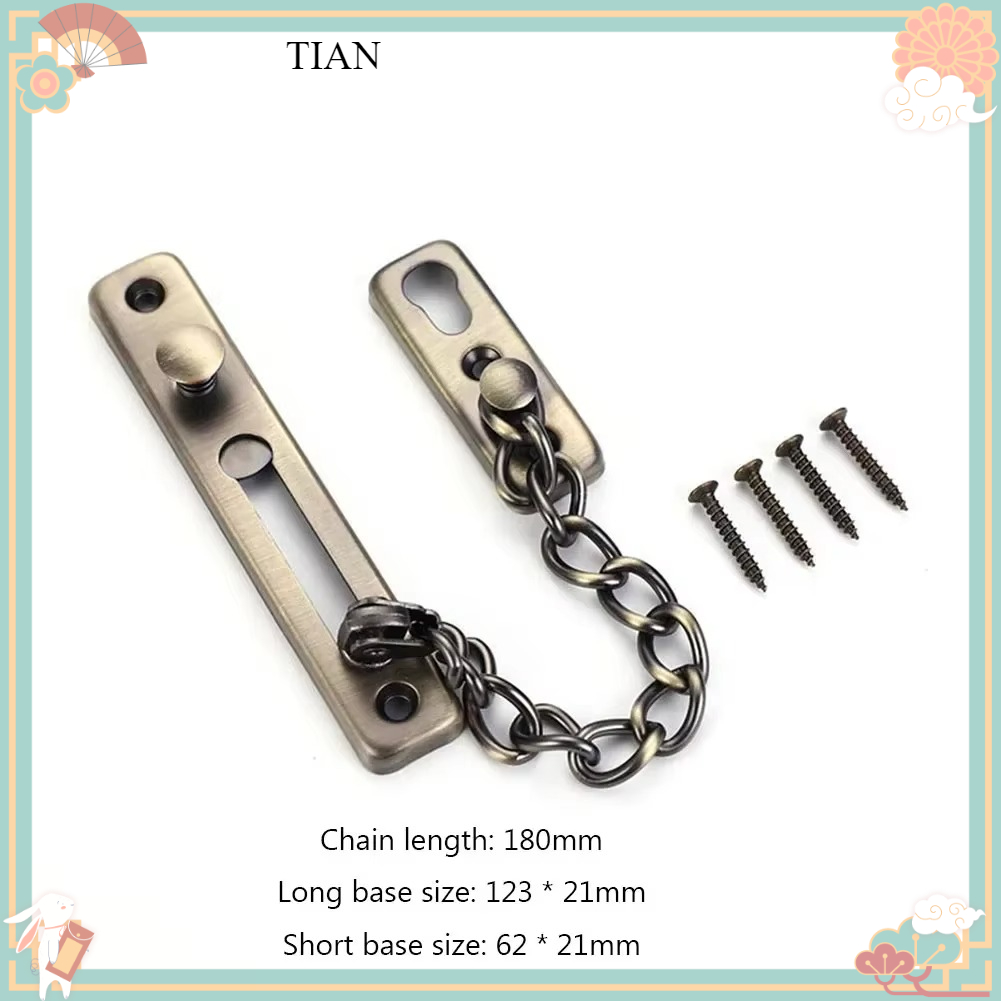 Door Chain with Lock Door Lock - Security Chain Door 评论和价格