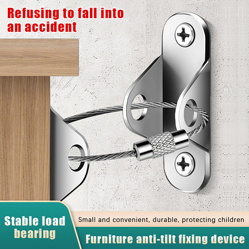[E] 1Set Furniture Anchors Ant - Earthquake Anchor Strap 评论和价格