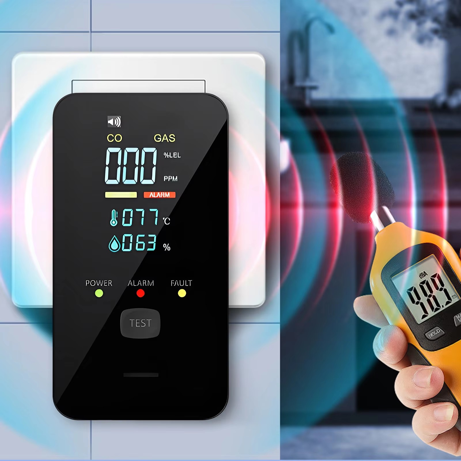 Natural Gas & Carbon Monoxide  - Co Detector Plug 评论和价格