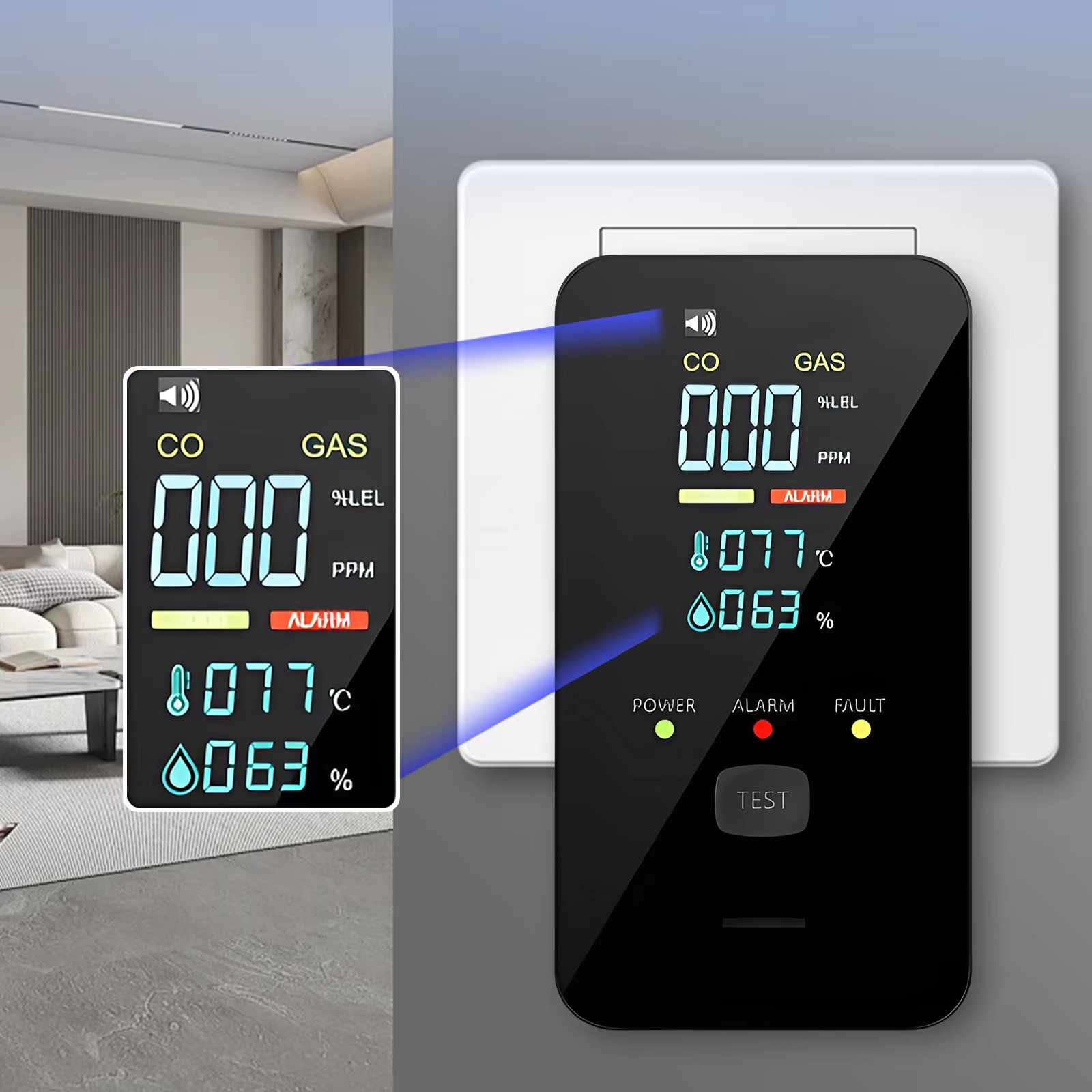 Natural Gas & Carbon Monoxide  - Co Detector Plug 评论和价格