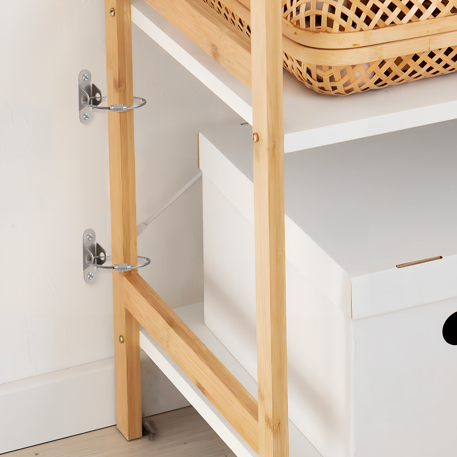 Anti Tip Furniture Anchors Wal - Earthquake Anchor Strap 评论和价格