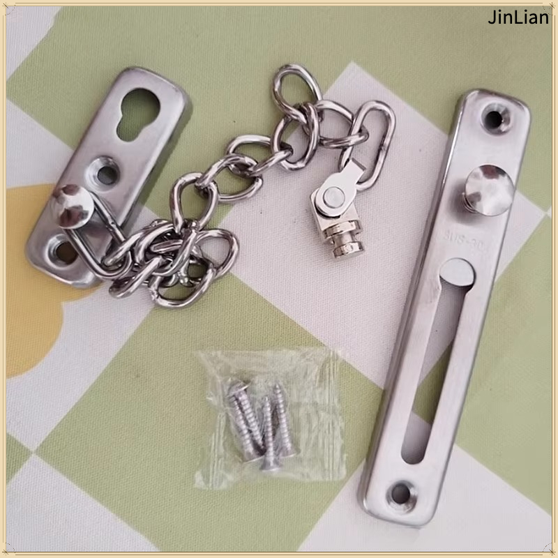 1PC Stainless Steel Door Chain - Security Chain Door 评论和价格