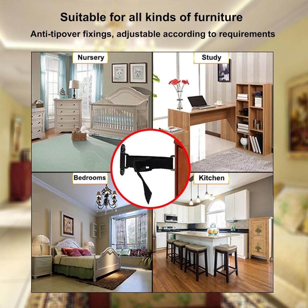 Earthquake Proof Furniture Anc - Earthquake Anchor Strap 评论和价格
