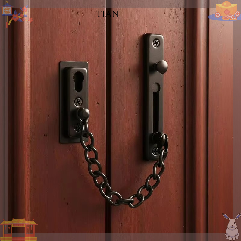 Door Chain with Lock Door Lock - Security Chain Door 评论和价格