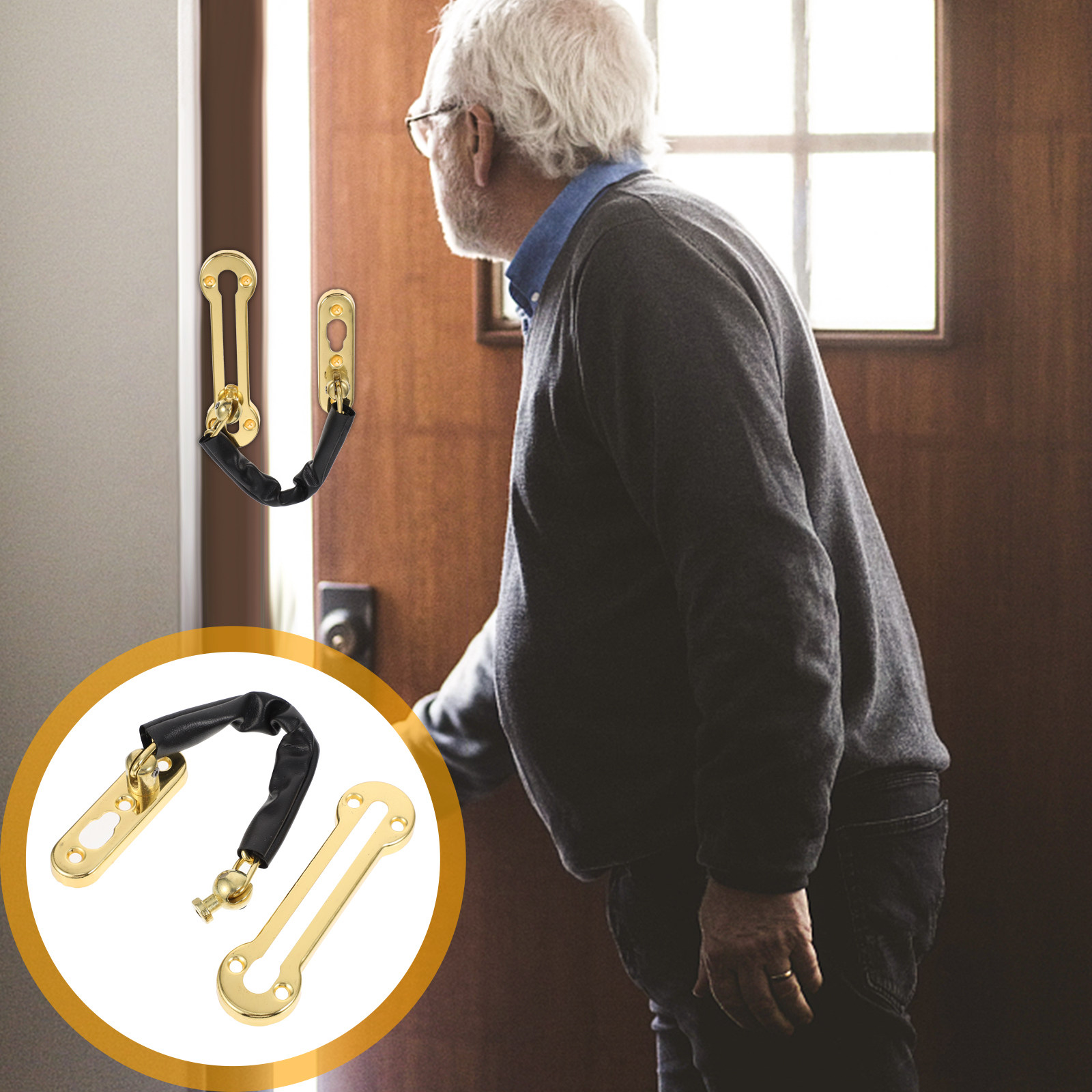 Stainless Steel Door Chain Loc - Security Chain Door 评论和价格