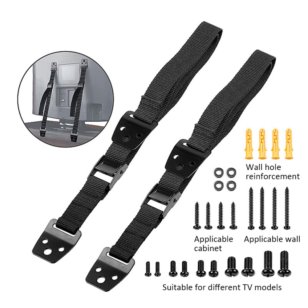 2Pcs Durable Nylon Furniture A - Earthquake Anchor Strap 评论和价格