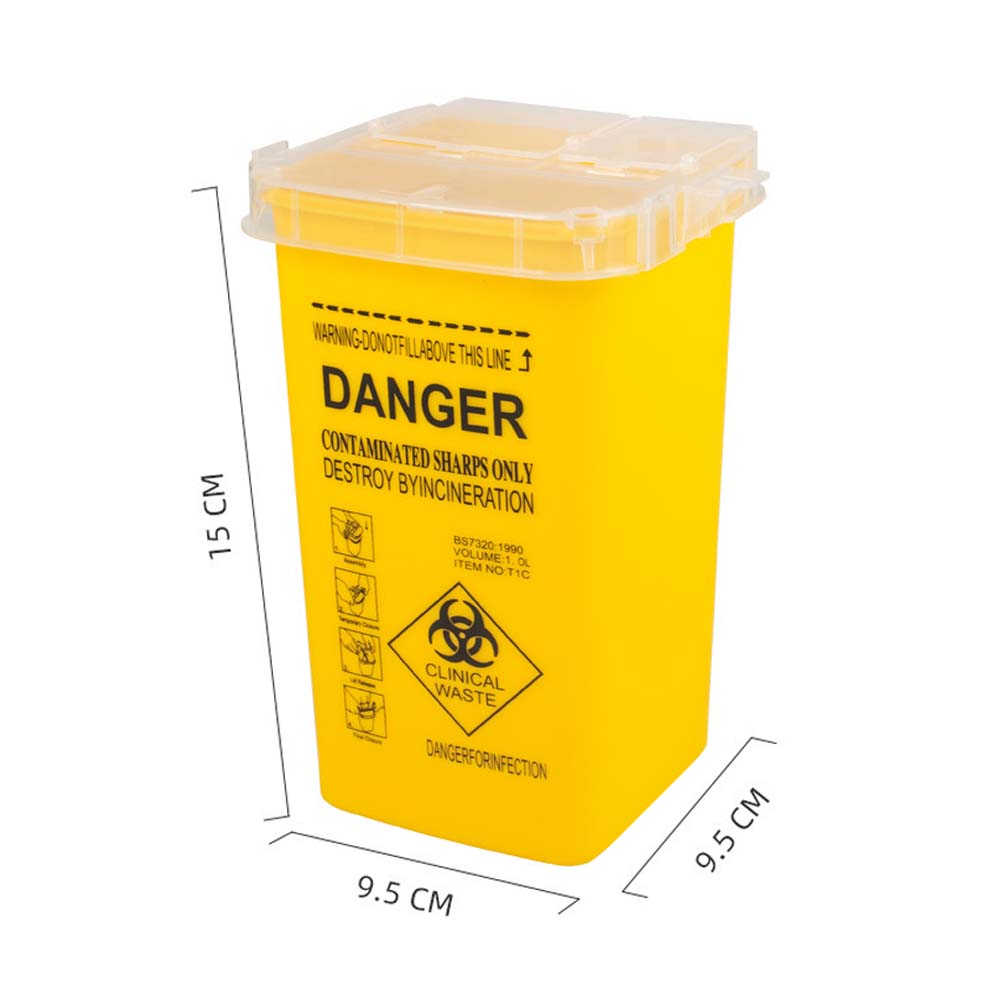 1L Sharps Container for Tattoo - Medicine Cabinet Lock 评论和价格